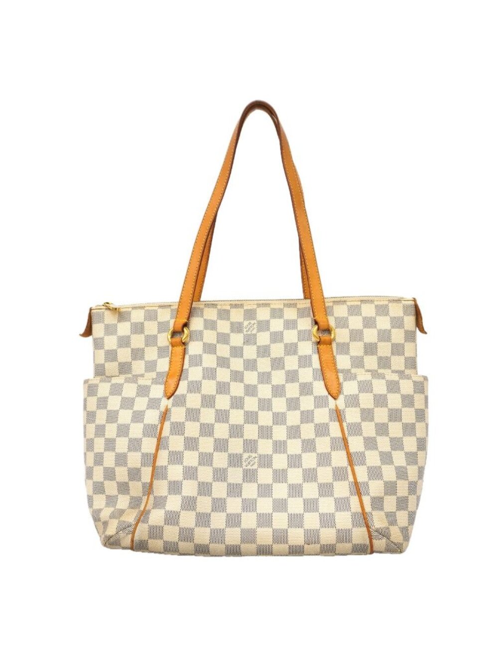 Louis Vuitton Tote Bag Damier Azur Totally MM White